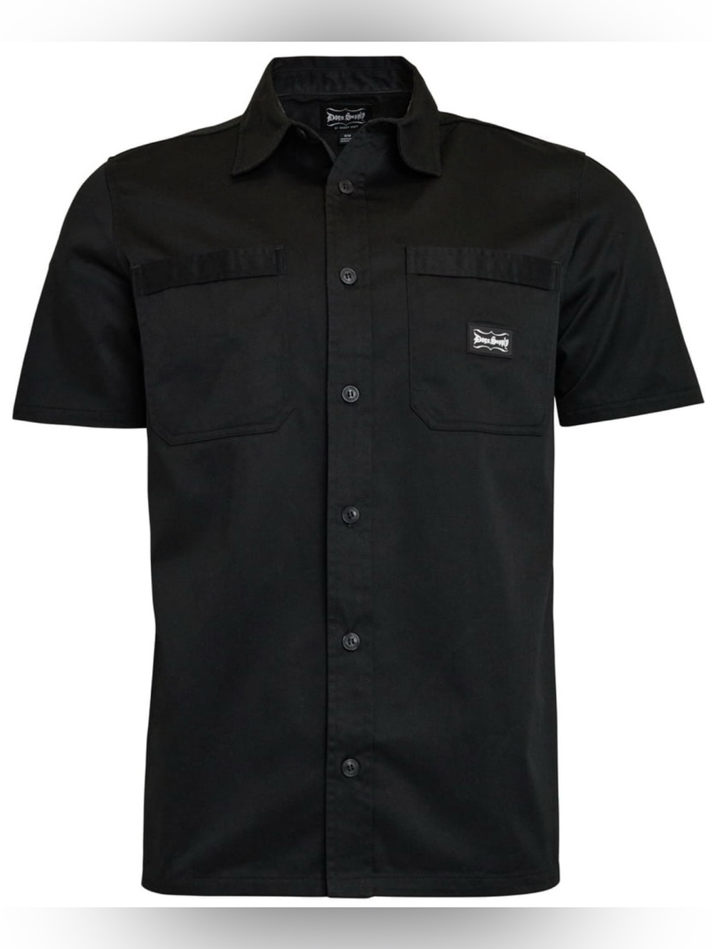 Dogg Supply by Snoop Dogg All Gender Men & Men”s  Twill Short Sleeve Shirt
